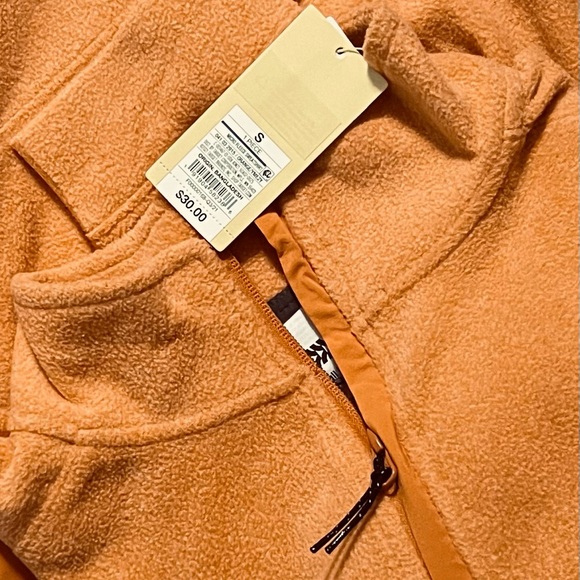 All in Motion™ Men's Microfleece Pullover Sweatshirt - Orange - Picture 4 of 4
